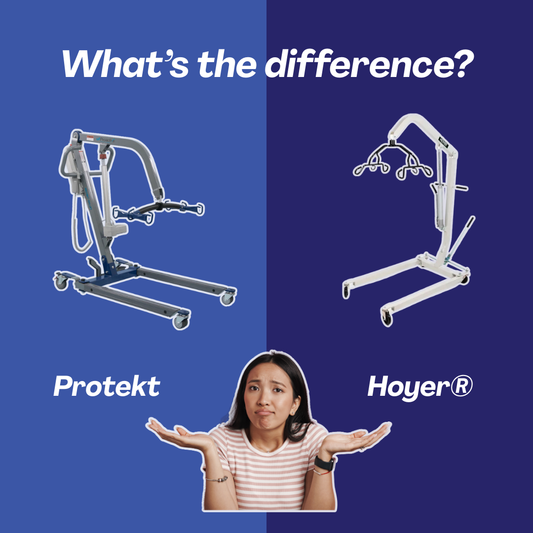 Protekt Electric Lifts vs. Hoyer® Lifts: What’s the Difference?