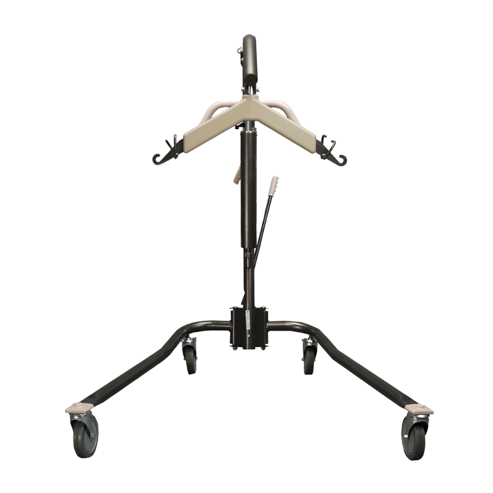 Proactive Medical Protekt Onyx Hydraulic/Manual Patient Lift Base Opened- Front View