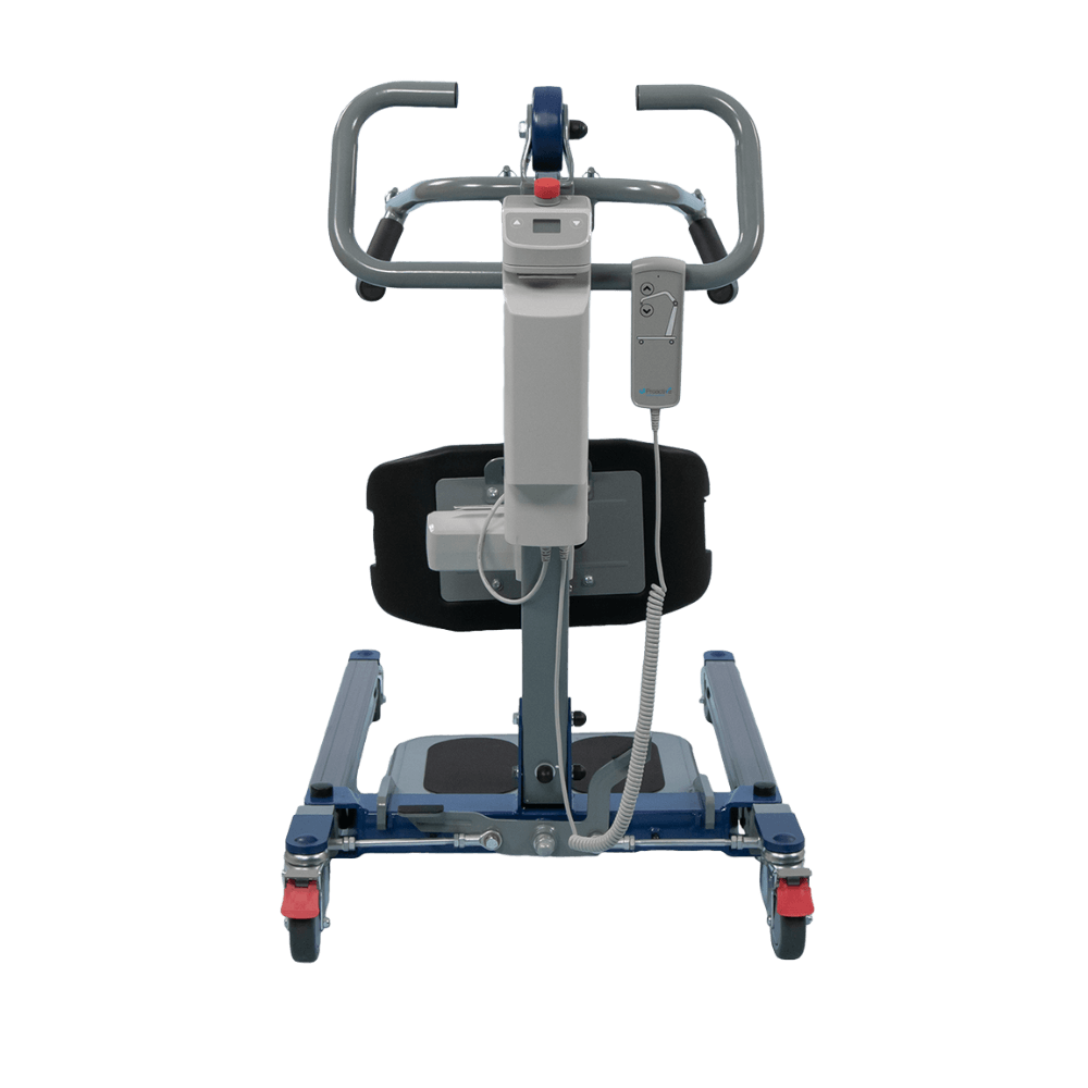 Proactive Medical Protekt 600 Electric Sit-to-Stand Lift (600 lb. Capacity) - Rear View