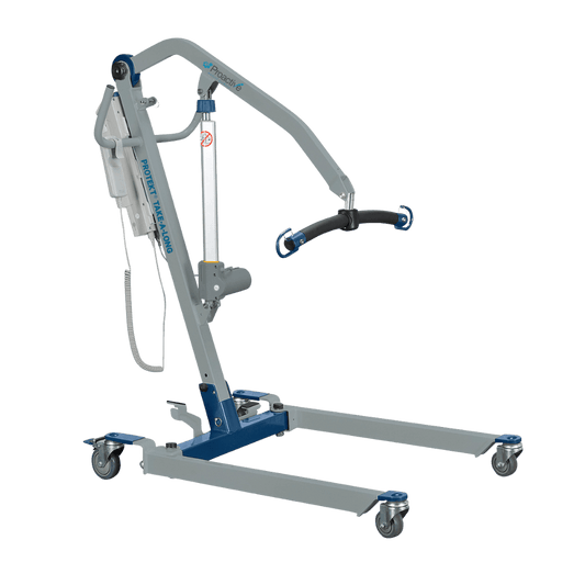 Proactive Medical Protekt Take-A-Long Folding Electric Patient Lift - Angled View