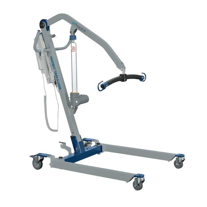 Protekt Take-A-Long Folding Portable Patient Lift – Hoyer-Style Travel Lift (400 lb Capacity)