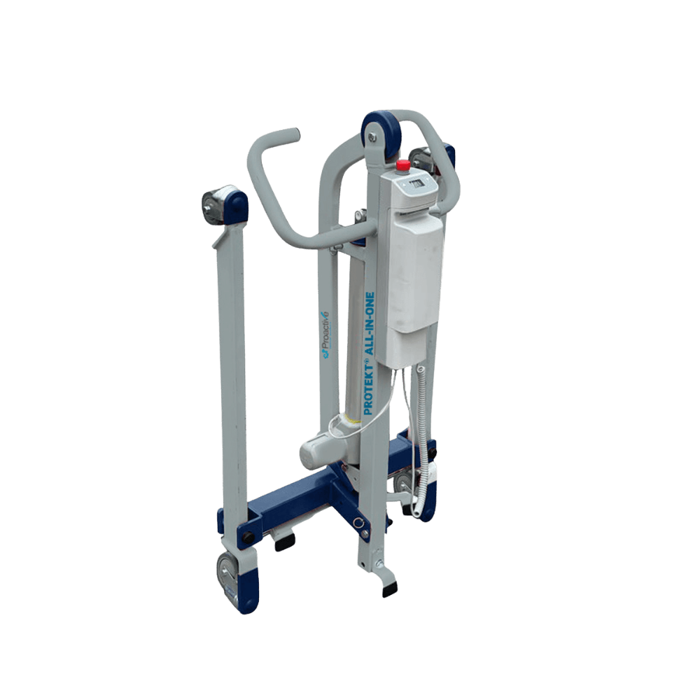 Proactive Medical Protekt All-In-One Folding Car Transfer Electric Patient Lift (350 lbs. Capacity) Folded