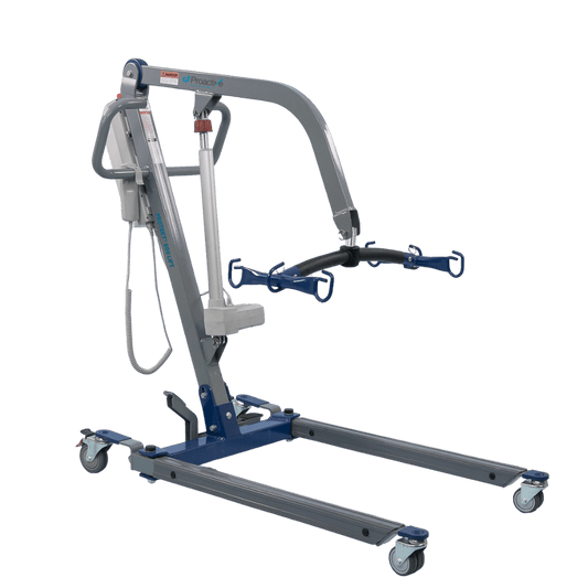 Proactive Medical Protekt 600 Electric Patient Lift (600 lb. Capacity) - Angled View