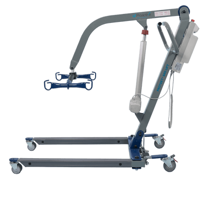 Proactive Medical Protekt 600 Electric Patient Lift (600 lb. Capacity) - Side View