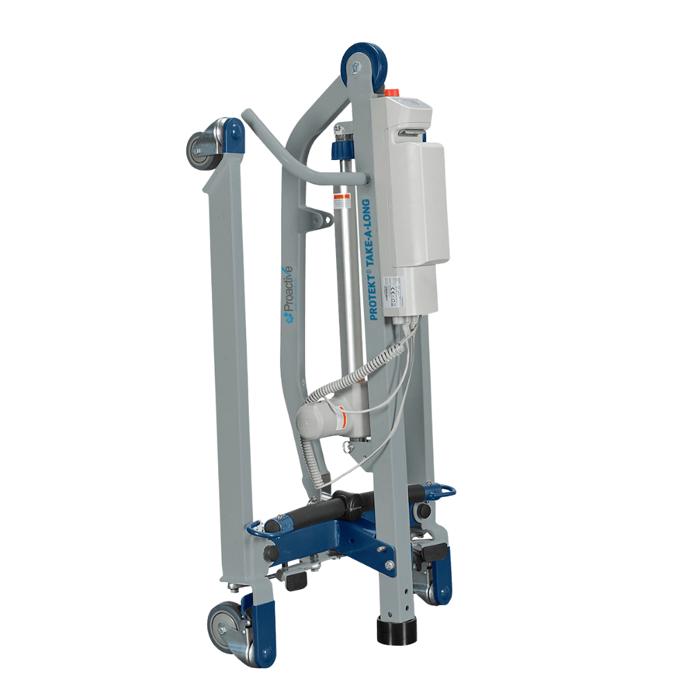 Proactive Medical Protekt Take-A-Long Folding Electric Patient Lift (400 lbs. Capacity) Folded