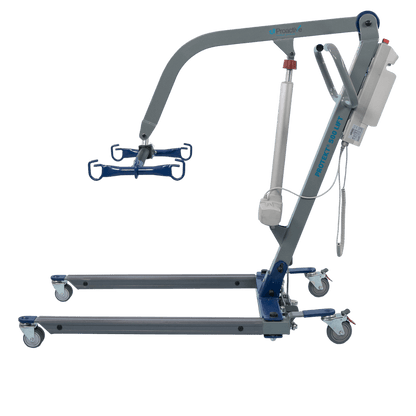 Proactive Medical Protekt 500 Electric Patient Lift (500 lb. Capacity) - Side View