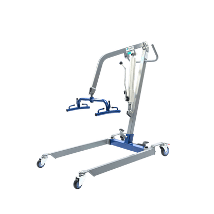 Proactive Medical Protekt Transformer Hydraulic Manual Patient Lift (400 lbs. Capacity) - Side Angled View