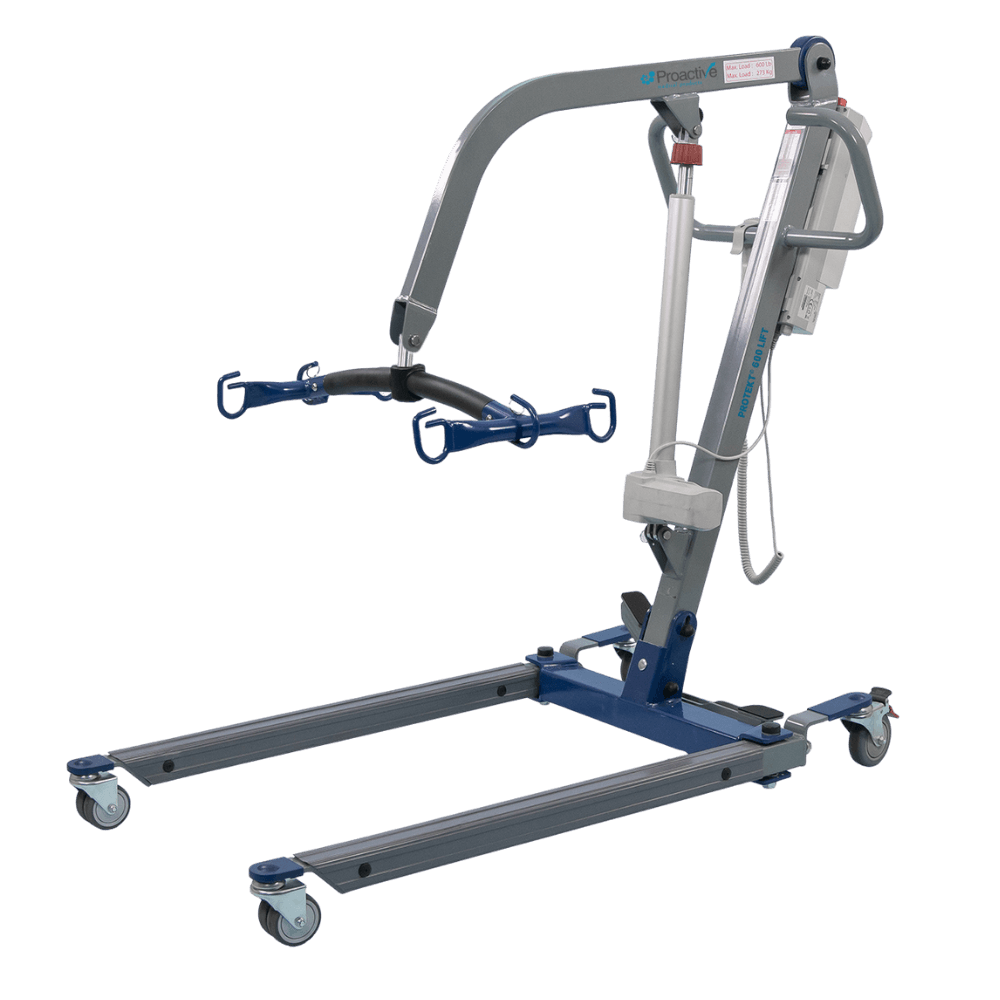 Proactive Medical Protekt 600 Electric Patient Lift (600 lb. Capacity) - Angled View