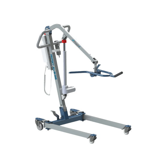 Proactive Medical Protekt All-In-One Folding Car Transfer Electric Patient Lift - Angled View
