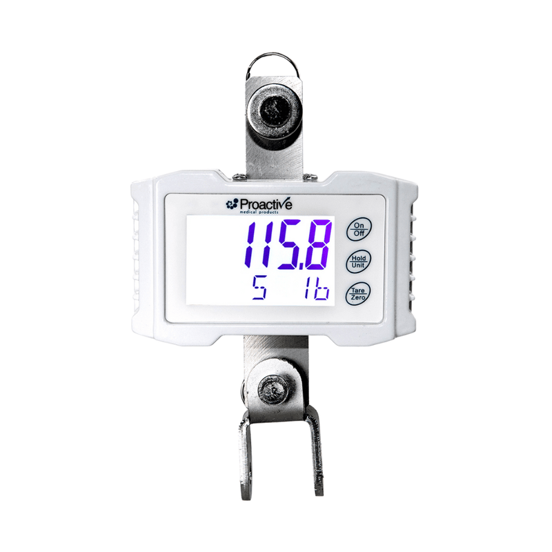 Protekt Digital Scale for Electric Patient Lifts Front View