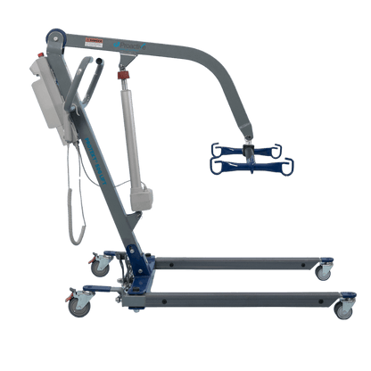 Proactive Medical Protekt 500 Electric Patient Lift (500 lb. Capacity) - Side View