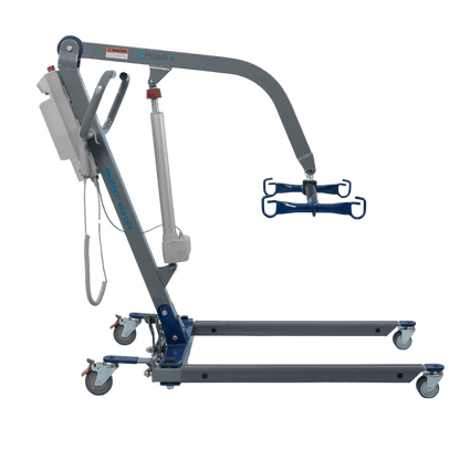Proactive Medical Protekt 600 Electric Patient Lift (600 lb. Capacity) - Side View