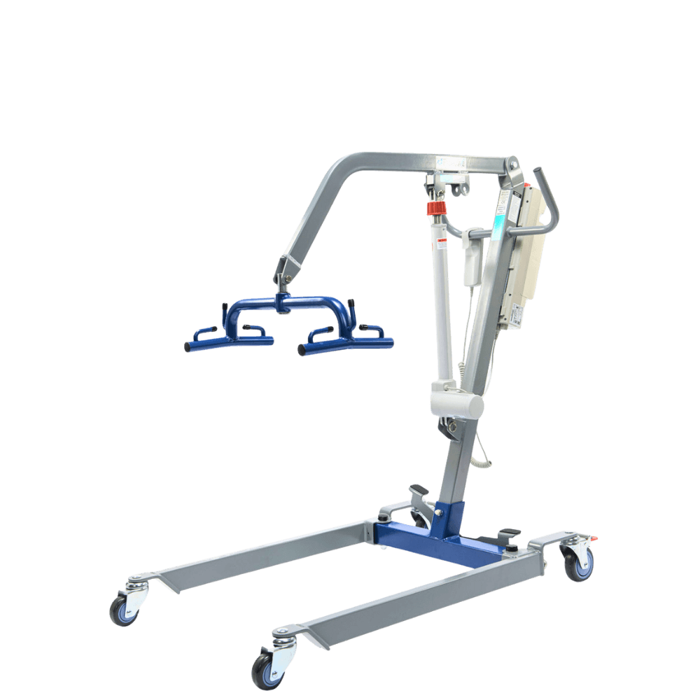 Proactive Medical Protekt Transformer Hydraulic Patient Lift Upgraded Electric Kit (400 lbs. Capacity)- Side Angled View