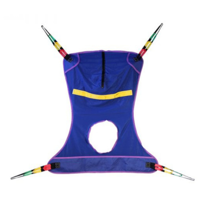 Full Body Mesh Patient Lift Sling w/Commode Opening