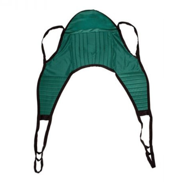Divided Leg Padded Patient Sling w/ Head Support